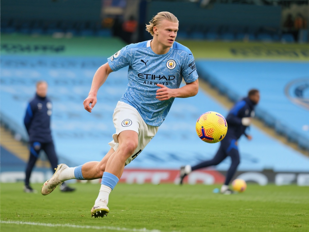 CCTV5全程直播曼城冲刺:关键战争五冲英超五连胜 另一大看点便是曼城核心射手哈兰德的回归。